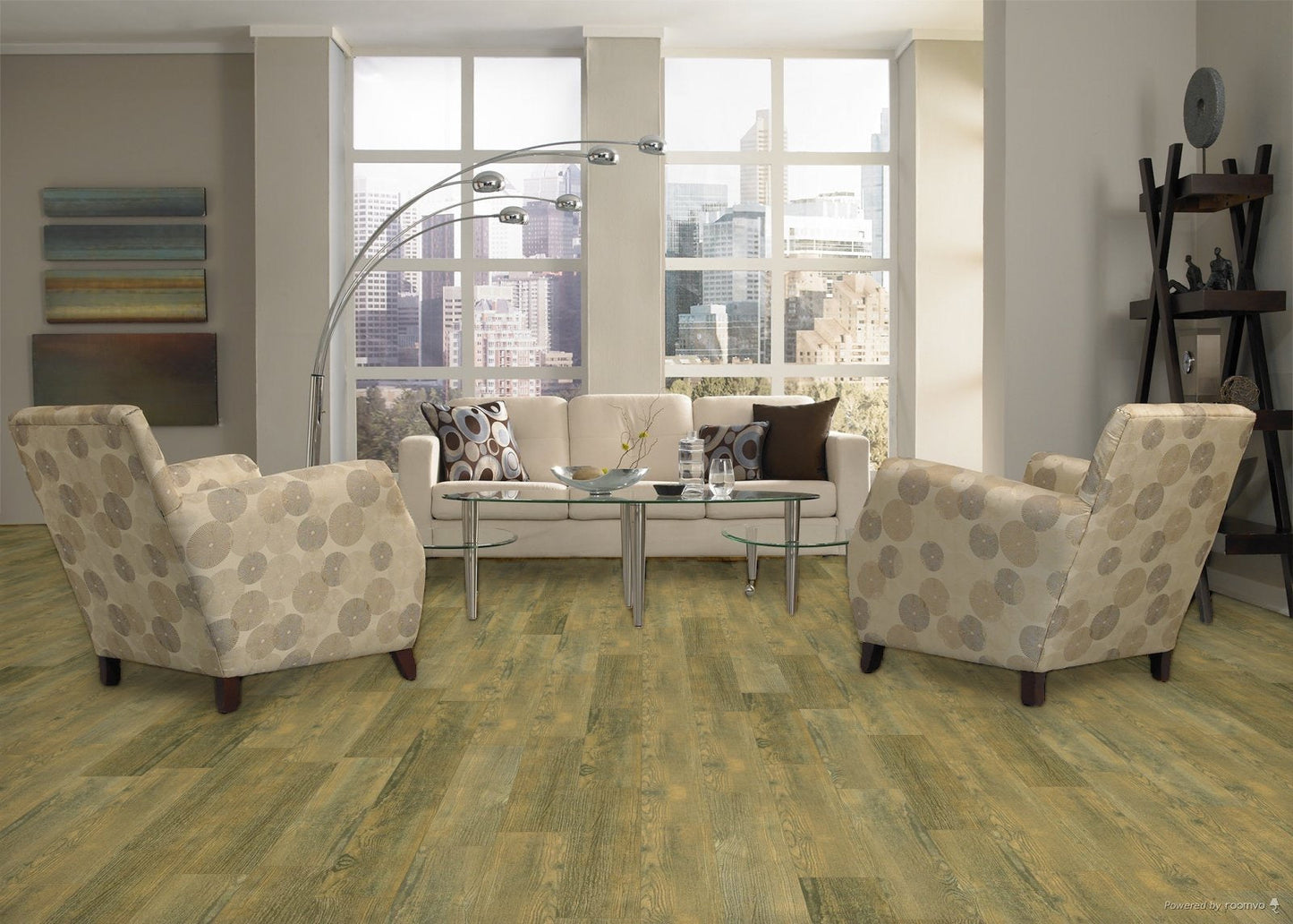 1.5mm North Perry Pine Waterproof Luxury Vinyl Plank Flooring 6 in. Wide x 36 in. Long